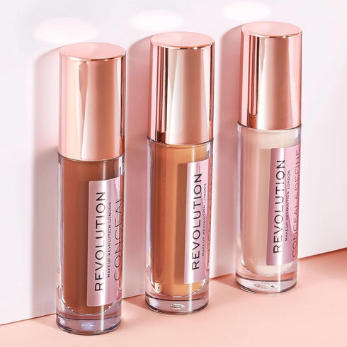 Revolution Beauty, Conceal & Define Concealer, Full Coverage & Lightweight, Long-Lasting Matte Finish, Vegan & Cruelty Free, C6 Fair or Light Skin...