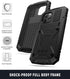 iPhone 12 Pro Max Metal case with Kickstand Built-in Screen Protector Case Sturdy Military Armor Durable Full Body Heavy Duty Shockproof Drop Test...