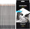 Dyvicl Professional Drawing Sketching Pencil Set - 12 Pieces Drawing Pencils 10B, 8B, 6B, 5B, 4B, 3B, 2B, B, HB, 2H, 4H, 6H Graphite Pencils for K...