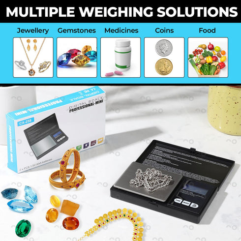 Digital Pocket Scale, 0.01gX150g,Electronic Smart Weigh Scale,Portable, Small Jewelry Scale Grams and Ounces,Mini Scale with LCD Display,Tare, Bla...