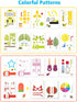 3D Pen Printing Drawing Book, Reusable Colored 40 Pattern Thick Paper Templates with Two Clear Plate, 3D Painting Graffiti Stencils for Kids DIY G...
