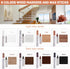 DEWEL Furniture Markers Touch Up, 17 Pcs Wood Scratch Repair Kit, Upgrade Wood Furniture Repair Markers and Wax Sticks for Stains, Scratches, Wood...