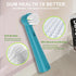 Replacement Brush Heads Compatible with Brusheez Kids' Electric Toothbrush, Toothbrush Head Refill, 5 Pcs White + 5 Pcs Purple...