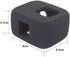 2 Pack Windshield Wind Noise Reduction Foam Sponge Cover Windproof Housing Case for GoPro Hero 7 6 5 (2018) Black Camera...