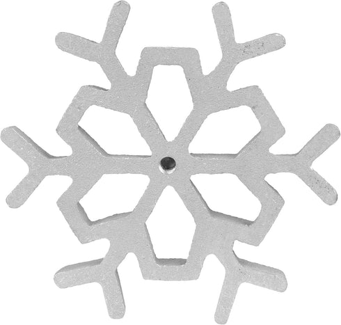 O'CREME Christmas Rosette Iron Snowflake...