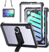 iPad Mini 6 2021 Case Waterproof with Pencil Holder, Built-in Screen Protector and Stand, Dustproof Shockproof Drop Proof Case, Rugged Full Body C...