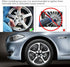 M12x1.50 Chrome Wheel Lug Stud Nut Set Compatible with 2006-2021 Ford Focus Fusion Fiesta Escape EcoSport Ranger MKC MKZ, Replaces 611-303 CV6Z101...