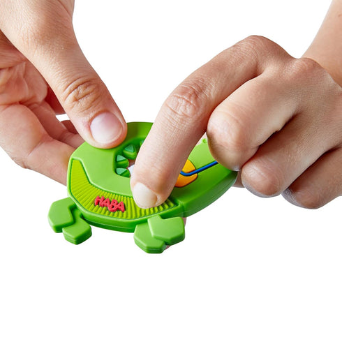 HABA Crocodile Silicone Teething and Grasping Baby Toy...