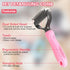 Pet Grooming Brush Kit 7pcs, Cat Brush with Release Button Comb Set for Shedding -Cat Brush&Nail Clippers File Set for Cat Dogs Long matted Haired...