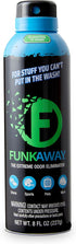 FunkAway Aerosol Spray, 8 oz., Extreme Odor Eliminator Spray, Ideal for Shoe Smells, Pet Odors and Bulky Stuff that Won't Fit in the Wash; Attacks...