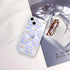 NITITOP Compatible for iPhone 14 Case Clear with Card Holder, Cute Flower Phone Cover for Women Girl, Protective Soft TPU Shock-absorbing Wallet C...