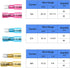 Nilight - 50027R 250 PCS Heat Shrink Spade Connectors Quick Disconnect Wire Connectors Electrical Spade Terminals Heat Shrink Fully Insulated Male...