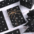 Bolsome 120 Sheets 20 * 14 Inches Black Tissue Paper with Silver Stars, Black Silver Tissue Paper for Gift Wrapping, Silver Stars Tissue Paper for...