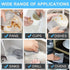 Non-Scratch Wire Cleaning Cloths 2 Pack Multipurpose Wire Dishcloths Double Layer Reusable Cleaning Rags Wire Dishwashing Rags for Wet and Dry Wir...