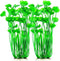 Artificial Plants Decoration Ornament for Fish Tank Aquarium Plastic Plants Tall 16 inch 2 Pack (Green)...
