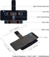 JJC Equipment Mounting Strap for Power Bank on Tripod for Long Time Photography,Remote/Off-Camera Flash Holder Strap for Photographer Videographer...