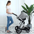 Baby Car Seat Covers – Carseat Canopy Cover, Multipurpose Breastfeeding Cover, Breathable Stroller Covers (Arrows)...