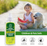 Mosquito Repellent Spray for Body 4 Fl Oz Lemon Eucalyptus Essential Oil Insect Bug Spray Natural DEET Free Anti Mosquito Tick Gnat Fly Control fo...