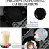 40 PCS Sublimation Blank Car Coasters, 2.75 in Circular Opening Blank Sublimation Coasters for Thermal Sublimation Heat Transfer DIY Crafts Painti...