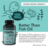 Freshfield Prenatal Omega 3 DHA Supplement: Fish Oil Replacement, Algae Oil, Vegan Friendly Supports Lactation & Brain Development. Mercury Free, ...