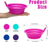 Klickpick Home Soup Cereal Bowls with Straws - Set of 8 Kids Bowls with Built-in Straws - 22 Ounce Toddler Sippy Bowls Dishwasher/Microwave Safe B...