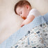 Baby Blankets for Unisex Boys Girls - Super Soft Arctic Forest Nursery Minky Blankets with Muslin Cotton Front and Dotted Fleece Backing, Printed ...