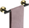 NearMoon Bathroom Towel Bar, Bath Accessories Thicken Stainless Steel Shower Towel Rack for Bathroom, Towel Holder Wall Mounted (1 Pack, Matte Bla...