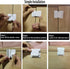 Cabinet Locks(12-Pack) for Babies, Kids and Toddlers Proofing Cabinet Child, Safety Locks Suitable for Cabinets, Drawer and Refrigerator with Easy...