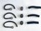 SAVI 8240 Earbuds Ear Tips + Ear Hook Loops + Foam Spare + Earpads Fit Kit Compatible with Plantronics SAVI X40-9pcs...