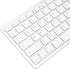 PUSOKEI Bluetooth Keyboard, QWERTZ German Keyboard, Portable Slim Silent Keyboard, Stable Connection, Keyboard for iOS, Android, Windows, German L...