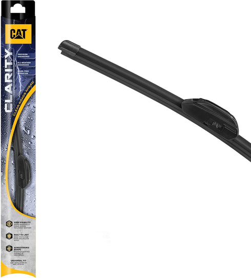 Caterpillar Clarity Premium Performance All Season Replacement Windshield Wiper Blades for Car Truck Van SUV (20 Inches (1 Piece)), black...