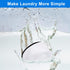2Pcs Shoe Washing Bag for Washing Machine, LIOUCBD Mesh Laundry Bags for travel, Metal Zipper Wash Bag for Delicates, Shoe Dryer Bag for Sneakers ...