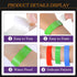 600 Counts Paper Wristbands Neon Wrist Bands Waterproof Hand Bands for Events Bulk Party Armbands Multicolor Pack Adhesive Bracelets Identificatio...