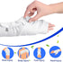 50 Pieces Bandage Clips Only Bandage Wrap Clips Bandage Metal Clips Aluminum Bandage Pins with Plastic Storage Box Replaceable Wrap Fastener Clip ...