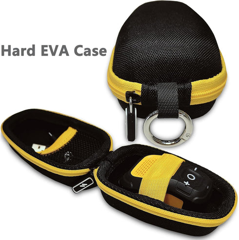 Case Compatible with DEWALT Wearable Bluetooth Speaker, Travel Case for Noxgear 39g Wearable Bluetooth Speaker, Magnetic Clip-On Mini Speaker Stor...