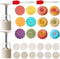 Powerful Mooncake Mold Press 50g BathBomb Molds, Mid Autumn Festival Mooncake Molder and Cake Mould 50g/75g/100g (A-(50g-6pcs) ct+(50g-6pcs) 3D)...