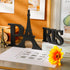 Blulu Paris Decor for Bedroom Wooden Eiffel Tower Table Decor Eiffel Tower Sign Letters for Home Living Room Office Bathroom(Black)...