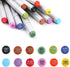 M MAXIMUMCATCH Maxcatch 12 Colors Double Head Fly Tying Marker Pen UV Resistant Tying Material (12 Colors Pen Combo)...