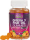 Omega 3 Fish Oil Gummies, Extra Strength Omega Fish Oil Supplement, High Absorption for Joint, Heart & Brain Support, Nature's Heart Healthy Omega...