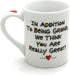 Our Name is Mud “Loved Grandfather” Porcelain Mug, 16 oz....