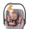 Itzy Ritzy – Musical Pull-Down Toy - Bitzy Notes Baby Musical Toy Attaches to Car Seat, Play Gym, or Stroller & Plays a Soothing Melody, Infant To...