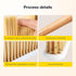 Portable Hand Brush, OSCIOSS Dusting Brush with Wooden Handle for Cleaning Bed&Couch&Clothes, Ideal Dust Brush for Home/Office and Car...