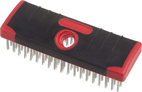 Red Devil 4166 7-Inch Soft Grip Stainless Steel Scrub Brush...
