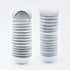 Gifbera Mini Foil Baking Cups Silver, 300-Count Bright Foil Paper Silver Cupcake Liners Mini Size...