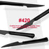 black steak knives Ultra-Sharp Cutlery Set,Dinner Knives 6-Piece Stainless Steel kitchen Serrated Best chef Knife....