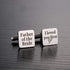 Father of The Bride Cufflinks, Father of The Bride Gift from Daughter, Gift for Dad on Wedding Day, I Loved You First Cuff Links...