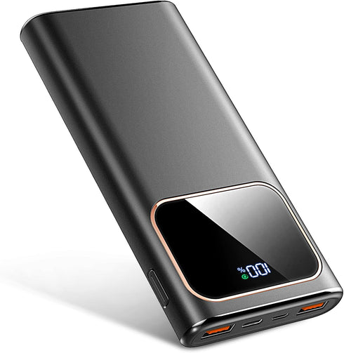 Portable Charger Power Bank Fast Charging, 10000mAh 22.5W Battery Pack with USB-C in&Out LED Display, PD 3.0 QC 4.0 External Phone Powerbank for i...