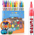 Funto Acrylic Paint Pens for Rock Painting, Fabric, Wood, Canvas, Metal, Ceramic, Glass, 24 Colors Paint Marker Set, Non-Toxic, Quick Drying...