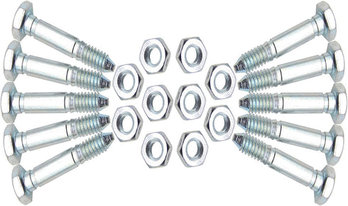 fits 303160355 Shear pins and Nuts for Ariens AM123342 53200500 51001500 510015 03204300 Snowthrowers Bolt Kits?10pack?...