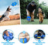 Dog Flying Disc Toy, Pet Toy Flying Saucer Ball with 3 Light for Dogs, Flying Saucer Ball Dog Toy Outdoor Toy Doggy Disc Ball, Outdoor Games Green...